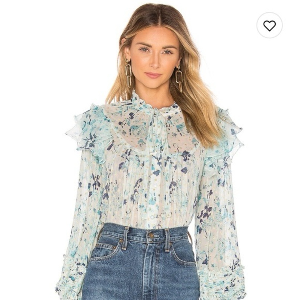 Hemant and Nandita Dawn blouse